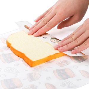 Papel de Pulpa de Madera para Envolver Alimentos, Impreso con Logotipo Personalizado, Resistente a la Grasa y al Aceite, Impresión Offset - Product Image 2