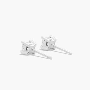 Classic Custom 925 Sterling Silver Moissanite Diamond Stud <b>Earrings</b> Elegant <b>Fine</b> Jewelry for Women Daily Wear Bridal Anniversary - Product Image 5