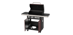 Rượu vang đỏ nóng Bán Bếp gas ngoài trời nướng thịt nướng 4 Burner + 1 Side Burner gas nướng 14.5kw 58000btu - Product Image 4