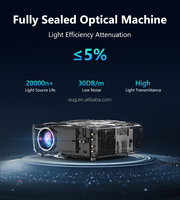 OEM/ODM 2026 Nuevo Proyector Inteligente Inalámbrico Android 4K LED para el Hogar, con Altavoz, Portátil, 1850ANSI, Lentes de 7 Capas, Envío Gratis
