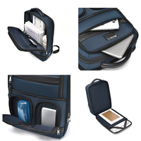 Sac à dos de voyage d'affaires pour homme avec logo personnalisé, imperméable, grande capacité, multi-compartiments, sac pour ordinateur portable de bureau avec USB