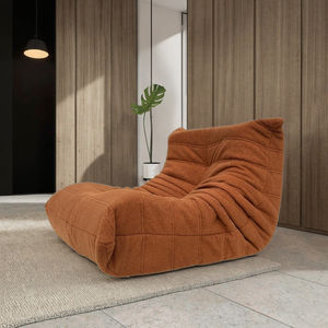 Modernes Luxuriöses Komprimiertes Loungesofa Wohnzimmersofas Sitzsacksofa aus Teddy-Stoff für das Wohnzimmer - Product Image 3