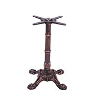 Pieds de table à chevalets en fonte de haute qualité de style industriel pour les applications extérieures d'entrepôt d'appartement d'hôtel à manger