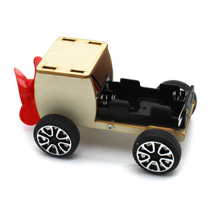 Kit de modelo de coche YM3 impulsado por viento, juguete científico de madera para niños, para la educación. - Product Image 4