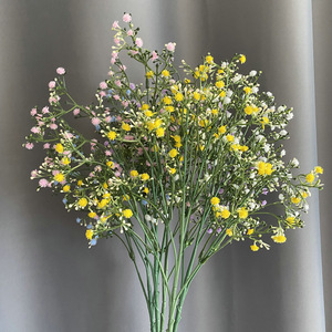 Usine de fleurs artificielles Meiyu Craft, fleurs artificielles de type Baby's Breath, 30 cm-100 cm, fleurs décoratives en plastique pour mariage et maison, multicolores - Product Image 1