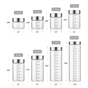 カスタムロゴ再利用可能食品グレードガラス水筒日本スタイルカップトラベルガラス瓶木とステンレススチールふた付き - Product Image 3