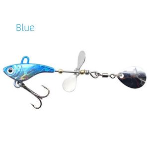 SEASKY-señuelo de pesca de lubina, cebo de pesca giratorio de Metal, plantilla de Metal, VIB, Crankbait, aparejos de pesca, cuchara de tiro largo, 12g - Product Image 2