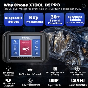 Programador Automotriz OBD2 Nuevo para D9 PRO 2022, Codificación DoIP CAN FD, Prueba Activa en Línea para Europa, 1 Año de Garantía, XTOOL D9 PRO Automotriz - Product Image 5