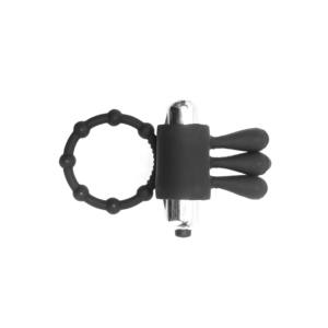 Produk seks pria masturbator Premium terlaris kondom cincin getar untuk penunda ejakulasi - Product Image 3