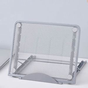 Support de tablette ventilé en maille métallique réglable du fabricant chinois, support portable pour ordinateur portable pour le bureau et l'école - Product Image 1