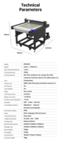 Plotter de Corte Plano con Alimentación Automática, para Etiquetas de Cristal, Patrones de Transferencia Térmica, Cajas de Papel, Etiquetas. Con DTF