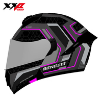 Casques de moto XXP HELMETS TITAN Casque intégral modulaire toutes saisons ventilé pour la course et le tourisme Fermeture à dégagement rapide