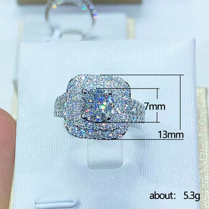 Anello Nuziale Scintillante a Forma di Stella per Donne, Elegante Gioiello da Dito per Spose - Product Image 3