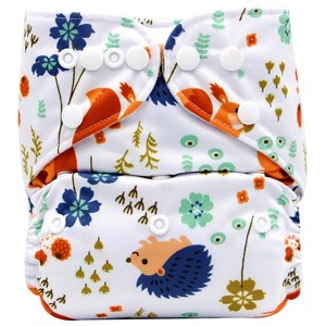 Couches lavables et réutilisables en tissu pour bébé, taille unique ajustable, lavables et réutilisables pour bébés filles et garçons - Product Image 2