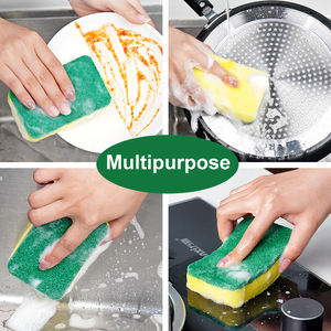 Spugna per la pulizia della casa di lavaggio dei piatti di alta qualità della cucina popolare all'ingrosso campione gratuito spugna prezzo all'ingrosso per le scarpe - Product Image 4