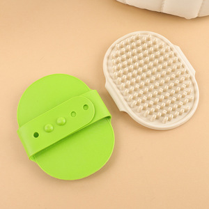 Brosse de massage pour animaux de compagnie Mi Ai 8,8x12,5 cm en TPR, outil de toilettage pour chats et chiens - Product Image 3