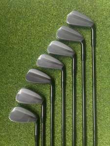 Right Hand 7pcs <strong>Iron</strong> Set 456789 PW EFP790 <strong>Golf</strong> Club Set <strong>Forged</strong> Silver Black Color Steel Shaft Rubber Grip Men's <strong>Golf</strong> <strong>Irons</strong> - Product Image 2