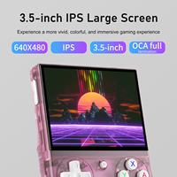 Consoles de jeux portables ANBERNIC RG35, écran IPS 3,5 pouces, appareil de jeux vidéo 64 bits, stockage 32 Go, compatible PS1 PSP N64