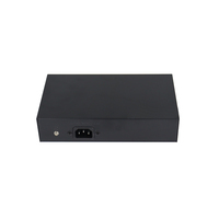 Commutateur Poe industriel AI 24V 8 ports Fast Ethernet avec 2 ports de liaison montante pour réseau de vidéosurveillance et système de contrôle d'accès 250 mètres