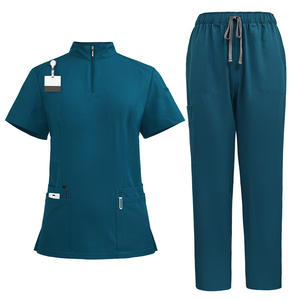 Ropa de Enfermería, <span class=keywords><strong>Uniformes</strong></span> Médicos, Ropa Quirúrgica para Doctores, Ropa de Operación de Secado Rápido, Conjunto de Dos Piezas - Product Image 6