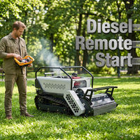 Moteur à essence 4 temps bicylindre haute puissance avec allumage à distance pour la coupe de buissons en forêt de cacaoyers (DIY)
