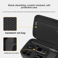 Sac de rangement et étui de protection pour Osmo Action 5 avec matériau en toile EVA, bandoulière portable pour accessoires de caméra sportive