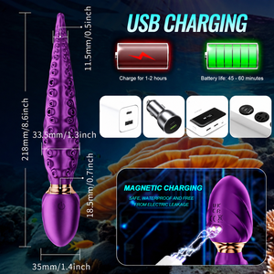 AV baguette vibrateur G Spot Clitoris stimulateur pieuvre tentacule gode vibrateur femme masturbateur Anal Plug Sex Toy pour femmes hommes - Product Image 5