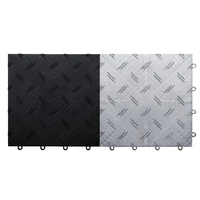 Revêtement de sol de garage en PVC antidérapant, robuste et moderne |   Dalles de sol de garage intérieures résistantes à l'usure, emboîtables et personnalisées, 3D