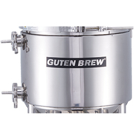 Nouveau produit Réservoir sous pression GUTEN/fermenteur conique en acier inoxydable/équipement de brassage domestique Réservoir de fermentation sous pression