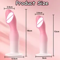 Dildo de simulation, stimulation du point G, stimulation anale, masturbation féminine, ventouse, étanche, bâton de massage de la prostate, produits sexuels pour adultes