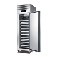 Restaurant commercial Hôtel Boulangerie Cuisine Plateaux En Acier Inoxydable Réfrigérateur Congélateur Basse Température Réfrigérateur