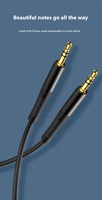 Cable de Extensión de Micrófono AUX de Aleación de Aluminio Stongwire SW-11268, Macho a Macho, 3.5mm, Revestimiento de PVC, Conductor de Cobre Desnudo, Trenzado de Mylar