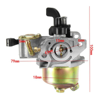 Pièces de générateur à essence 2,8 CV 3 CV 96 CC 97 CC 97,7 CC 98 CC, carburateur pour P15D 152F 154F 156F HS152F GX100 G100 R100