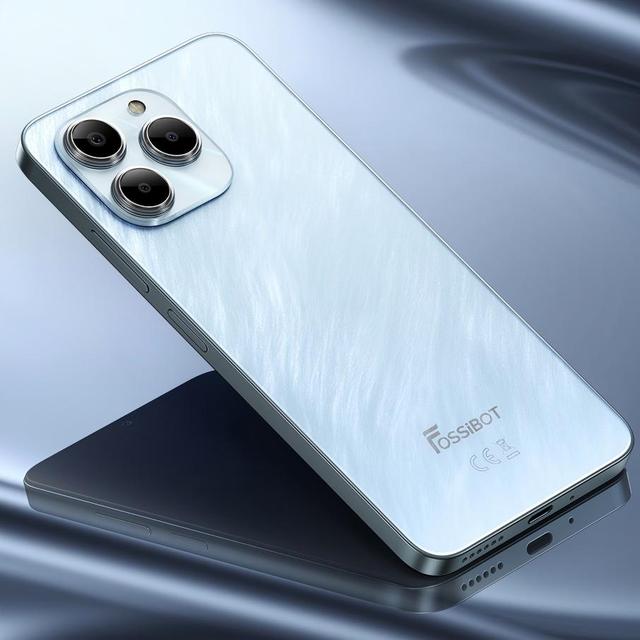 Fossibot S2 Original Cellphone 6.72inch 5000mAh Dual SIM Android13 with TPU Phone Case GPS GLONASS Galileo 4G Smartphone