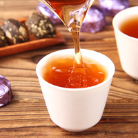 Vente en gros de thé Pu'er Mini Tuo mûr, jasmin du Yunnan, arbre ancien, doux, parfumé et frais