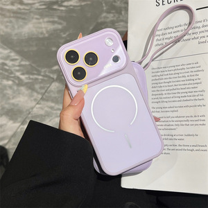 เคสโทรศัพท์แม่เหล็กกระจกนิรภัยแบบด้าน AG รุ่นดั้งเดิม สำหรับ Apple iPhone 18 17 16 15 14 Pro Max พร้อมฝาครอบป้องกันกล้องหน้าต่างขนาดใหญ่ - Product Image 5