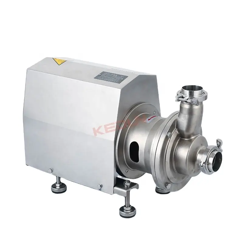 Stainless Steel Sanitary Self Priming CIP Pump CIP Return pump for fluid processing with no dead angle