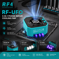 Extracteur de fumée et ventilateur de séchage UV portable RF4 RF-UFO&SF4&P6 pour réparation de téléphones mobiles