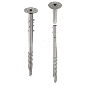 Sistema di Racking solare vite a punta per ombrello solare kit di montaggio pannello solare - Product Image 2