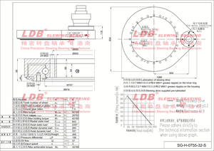 Alloggiamento chiuso girevole trasmissione cilindrica SG-H-0755 guida ad alta precisione - Product Image 6