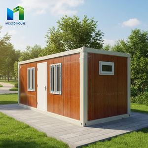 <span class=keywords><strong>Casa</strong></span> Mobile Prefabbricata Pieghevole, Case Prefabbricate a Montaggio Rapido, <span class=keywords><strong>Casa</strong></span> Container Pieghevole con Finitura Effetto Legno - Product Image 1
