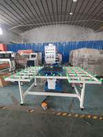 Machine de perçage automatique du verre CHANGSHENG à commande CNC par moteur PLC, fournie directement par l'usine, pour perçage de verre de 4 à 220 mm de profondeur