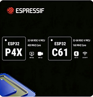 Modul Pengembangan ESP32-P4 V3.2 ESP32-C61 Ukuran Kecil WT9932P4C61-TINY Berbasis ESP32 P4 dan ESP32 C61 Wi-Fi6 yang Tangguh