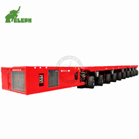 Attelage de remorque à plateau bas modulaire hydraulique robuste de haute qualité à vendre
