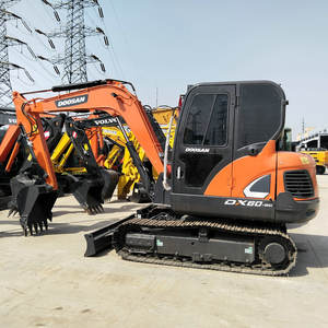 Miniexcavadora de segunda mano Doosan original de alta adaptabilidad 6ton dx60 EPA certificado CE excavadora de segunda mano - Product Image 2