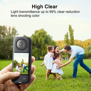 Protector de cubierta de doble adhesivo de alta resistencia a los arañazos para accesorios de cámara Insta360 One X3 - Product Image 5