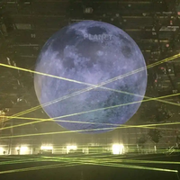 Décoration publicitaire géante, modèle de lune gonflable, grand ballon gonflable lune étoile soleil avec lumière LED