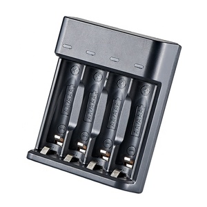เครื่องชาร์จแบตเตอรี่ USB AA AAA รุ่นใหม่ล่าสุด BMAX 4 ช่อง ชาร์จแบตเตอรี่ <span class=keywords><strong>Ni</strong></span>-MH <span class=keywords><strong>1</strong></span>.<span class=keywords><strong>2V</strong></span> แบบสมาร์ท - Product Image 5