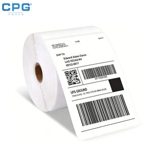 Factory Bulk Thermal <b>Labels</b> 40X30mm 50x100mm Strong Adhesive for Logistics Warehouse Package Shipping - Product Image 1