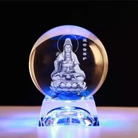 Machine de gravure sur boule de cristal laser 3D, imprimante photo 3D personnalisée sur cristal